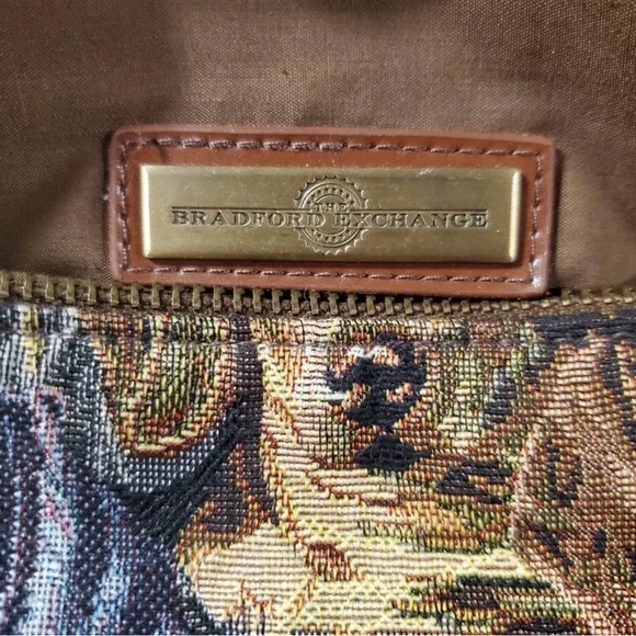 RARE HTF The Bradford Exchange Vintage Dachshund Shoulder Bag Like New - Picture 3 of 10